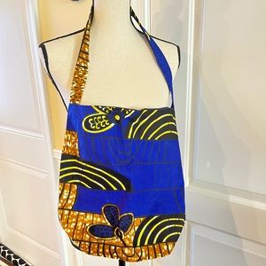 African Print Tote Bag